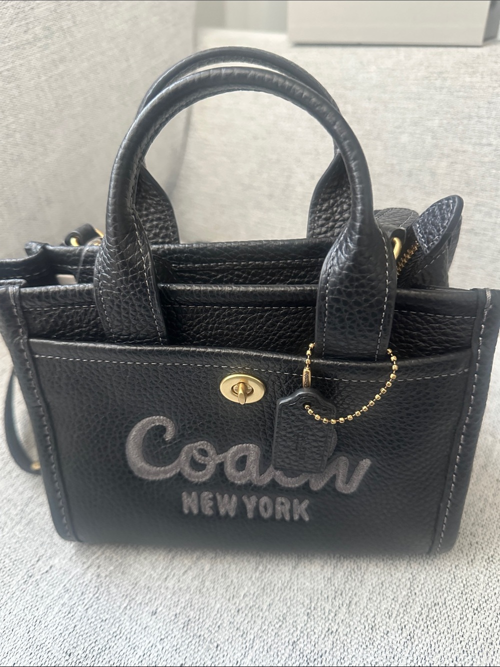 Coach Bubble 20 Leather Cargo Tote - Picture 7 of 11